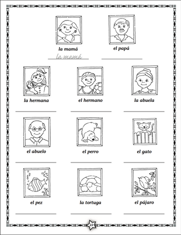 Arcoiris Level 1 Spanish Activity Book