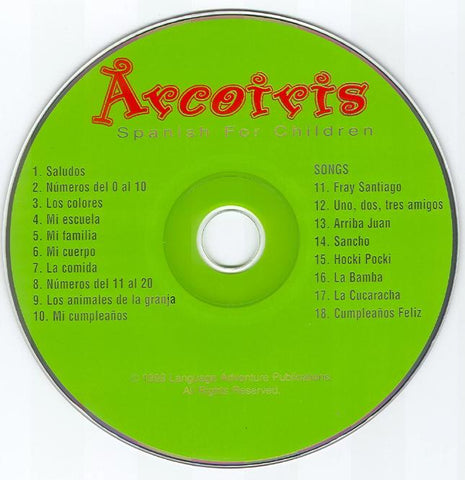 Arcoiris Level 1 Spanish-CD only